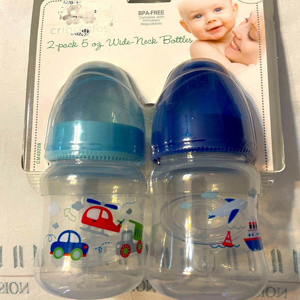 Baby bottle with extra